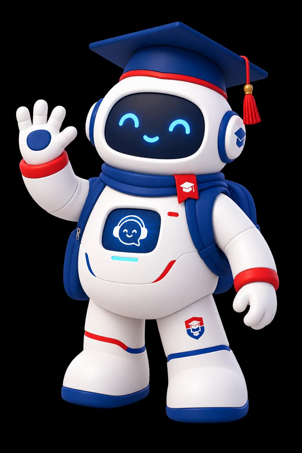 3D Admissions Mascot